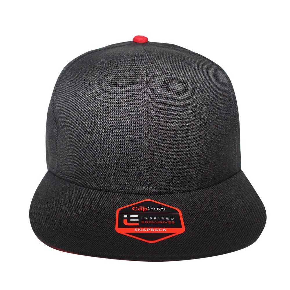 Origins - The Cap Guys TCG / Inspired Exclusives Black and Red Snapback Hat